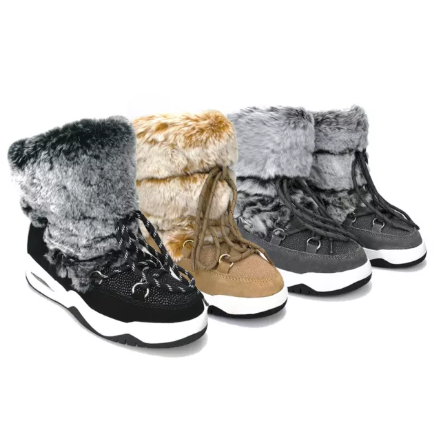 Womens Ladies UGG Boots Lace Up Classic Premium Australian Sheepskin Wool Insole