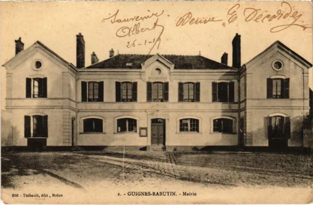 CPA Guignes-Rabutin Mairie FRANCE (1300308)