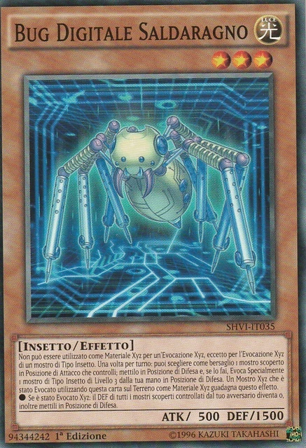 A9 - YU-GI-OH! BUG DIGITALE SALDARAGNO - 1a Ed. Comune EUR 1,00 ...