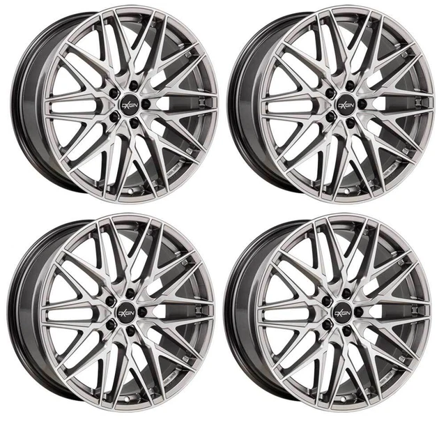 X Cross Rims 4 ALLOY WHEELS Oxigin 25 Oxcross 8.5x19 ET35 5x114 SILP for Kia Carens ...
