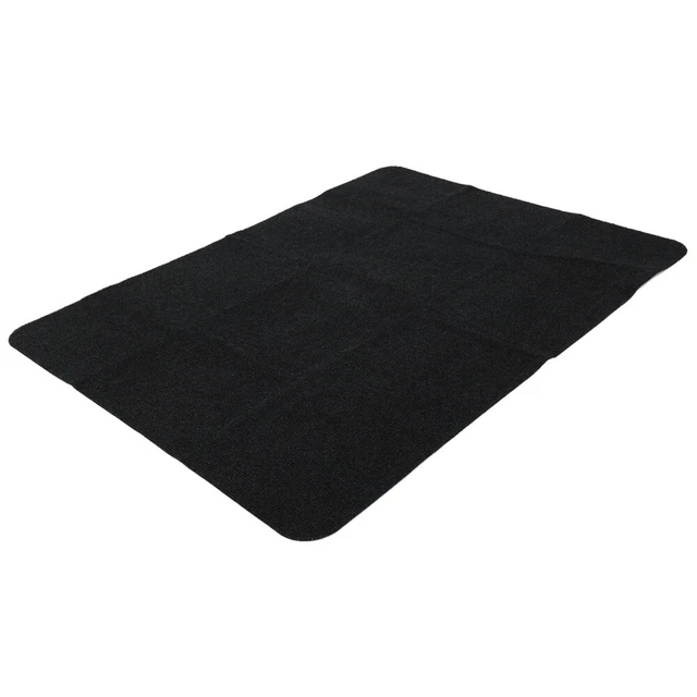 Alfombra de piso alfombras para silla de oficina alfombra gris oscuro poliéster (poliéster)