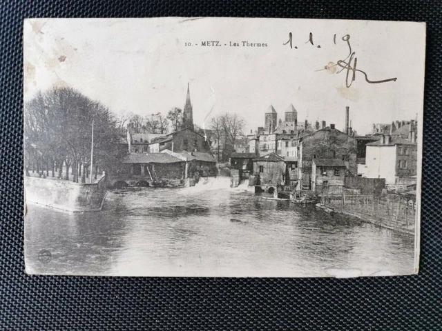 CPA 57 METZ - Les Thermes