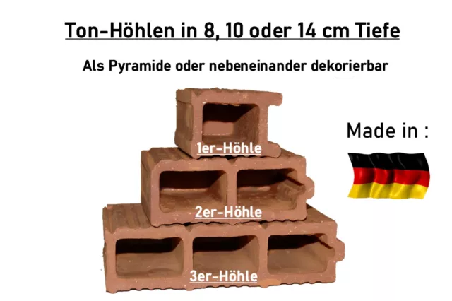 Höhlen, Ton, Deko Aquarium, Wels, Fisch, Garnele, Krebs. --- SONDERANGEBOT ---