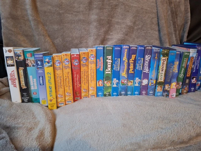 Vhs Menu VIDEOKASSETTEN SAMMLUNG, VHS, Disney Videokassetten EUR 1,00 - PicClick FR