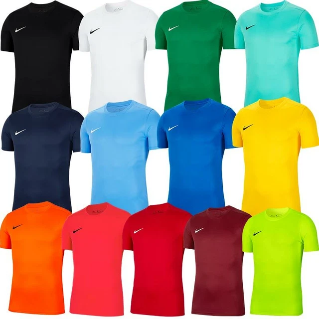 T-shirt calcio Nike Park da uomo Dri-Fit Crew palestra sportiva S-XXL