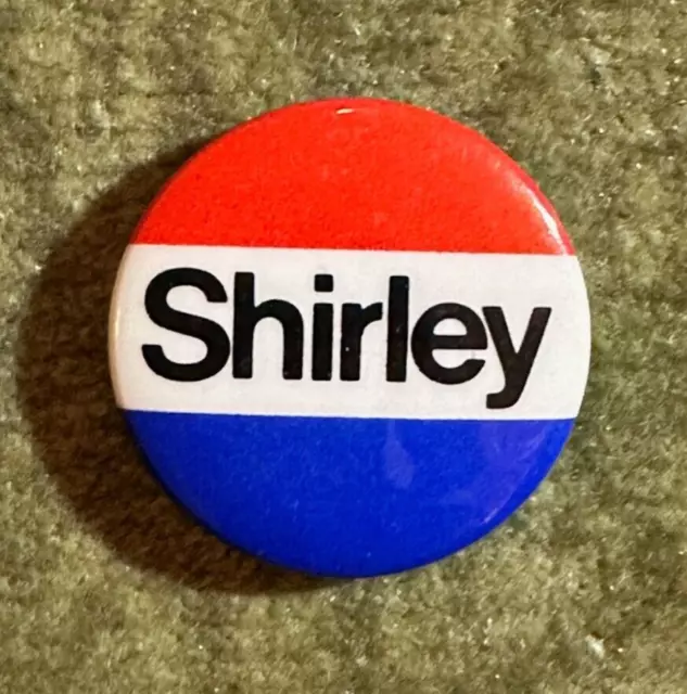 SHIRLEY TEMPLE Congressional Campagin 1967 Button / Pin / Pinback