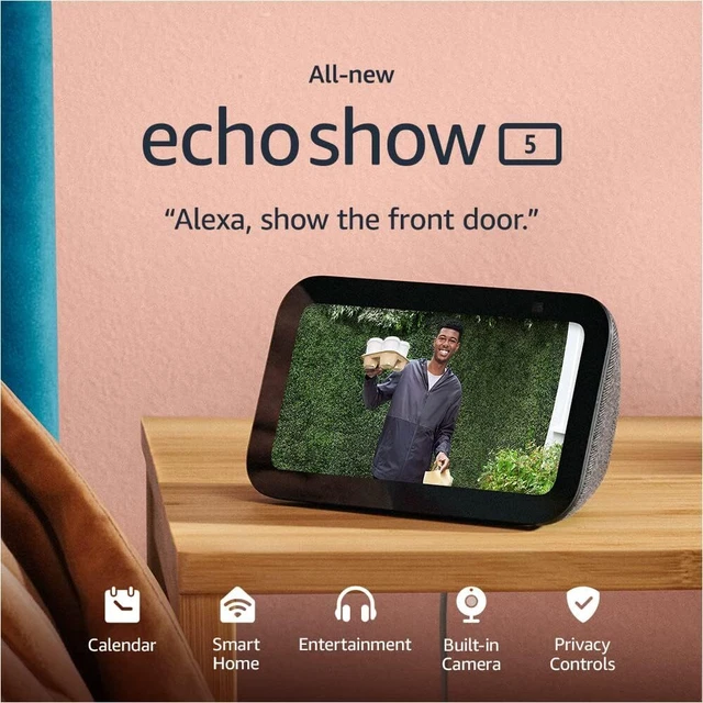 NEW AMAZON ECHO Show 5 3rd Gen (2023 release) Smart display and alarm