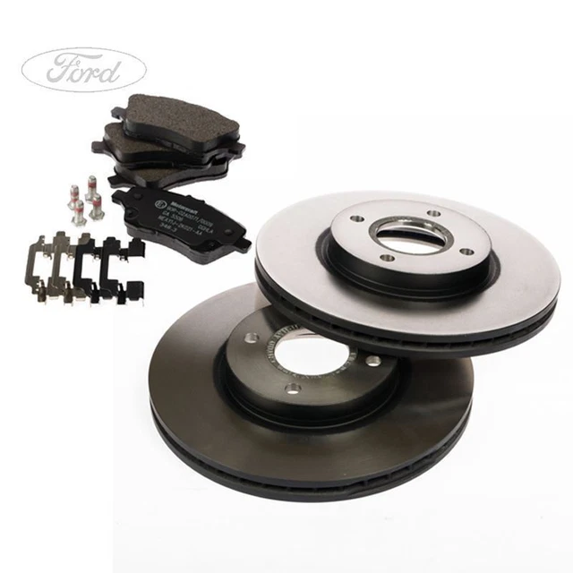GENUINE FORD FOCUS MK3 ST Front Brake Discs & Pads Set Vented 320mm