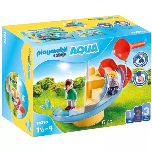 Playmobil 123 Aqua Water Slide 70270 NEW IN STOCK