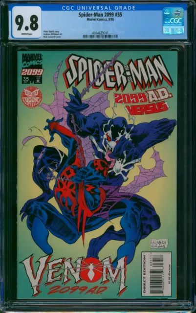 Spider-Man 2099 #35 🌟 CGC 9.8 🌟 1st Venom 2099! Marvel Graded Comic 1995