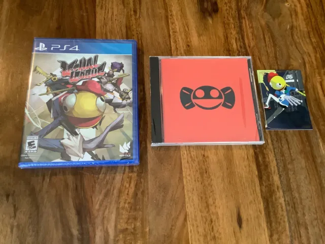 LIMITED RUN GAMES PS4 ///Lethal League + Soundtrack + Card\ BRAND NEW SEALED