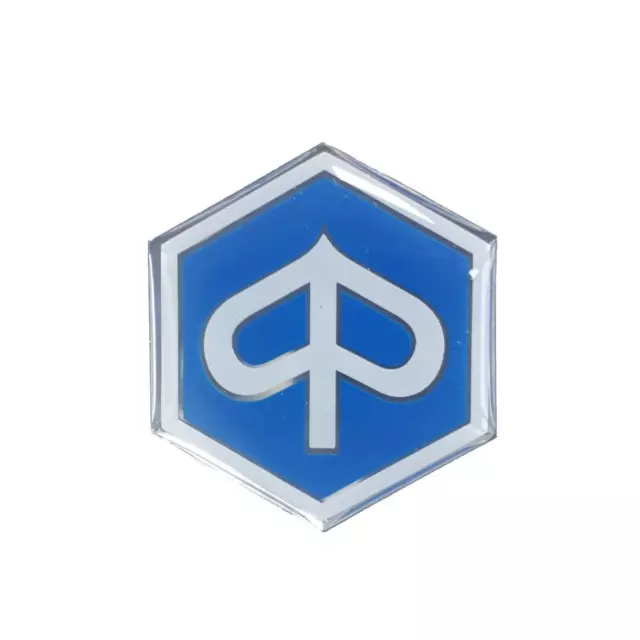 Emblem Aufkleber Piaggio Logo 3,6x3,3 cm für Piaggio NRG TPH Sfera Zip