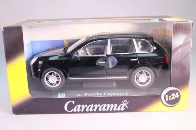 LG563 CARARAMA 848254 1/24 1:24 Voiture Porsche Cayenne S noir