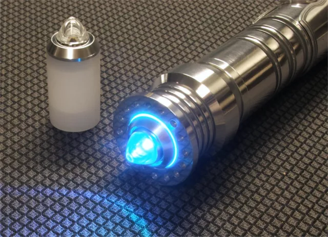 New Custom Lightsaber Blade Plug Mechanical Design Transparent Bullet Cone