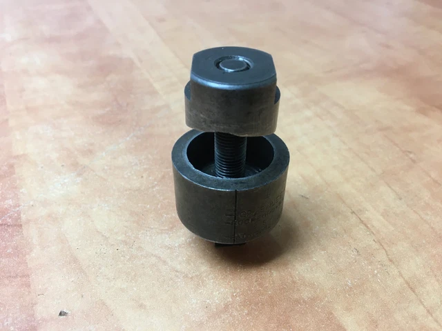 Greenlee  1" Round Metal Knockout Punch Set Rockford