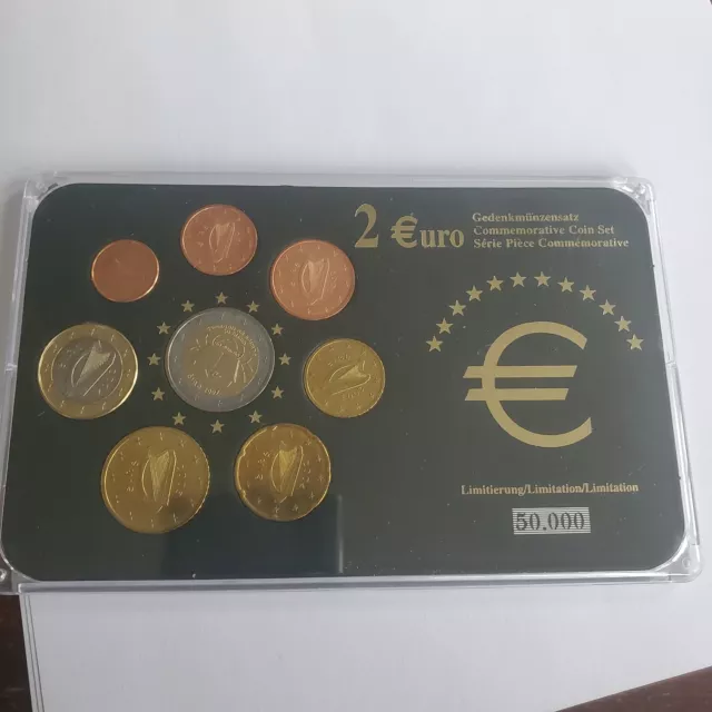 Irland - Kursmünzensatz- 2007 - Wie Polierte Platte