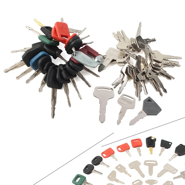 49 Keys Heavy Equipment Construction Ignition Key For Kubota L Series For John