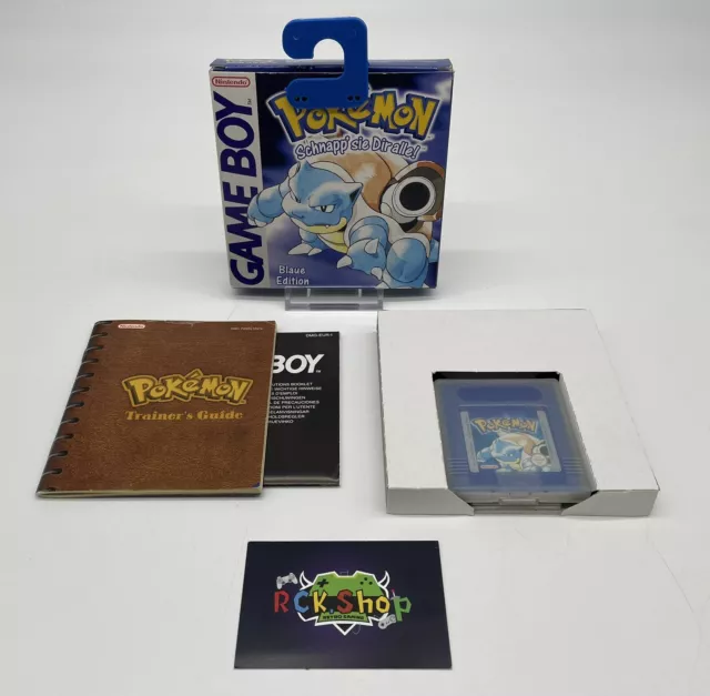 Nintendo - Gameboy Classic - Spiel - POKEMON BLAUE EDITION - OVP - NOE - Sammler