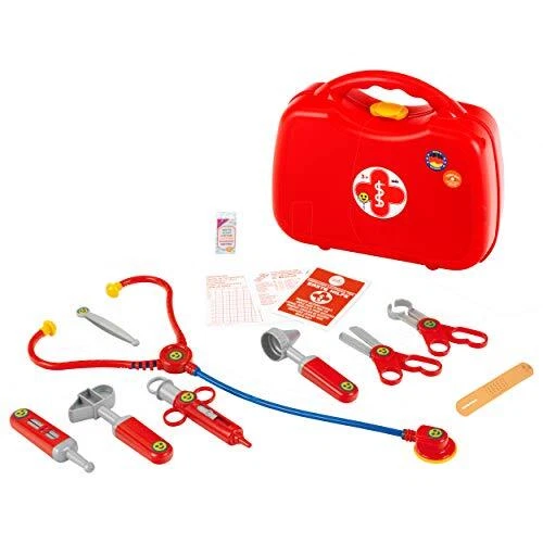 Theo Klein 4383 Mallette Médecin Avec 14 Accessoires Dont Stéthoscope Thermomètr