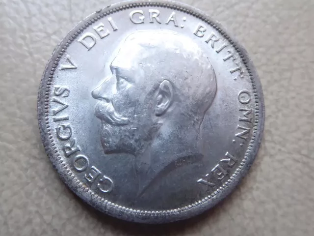 silver half crown coin 1915 very high grade with some lustre nice toning