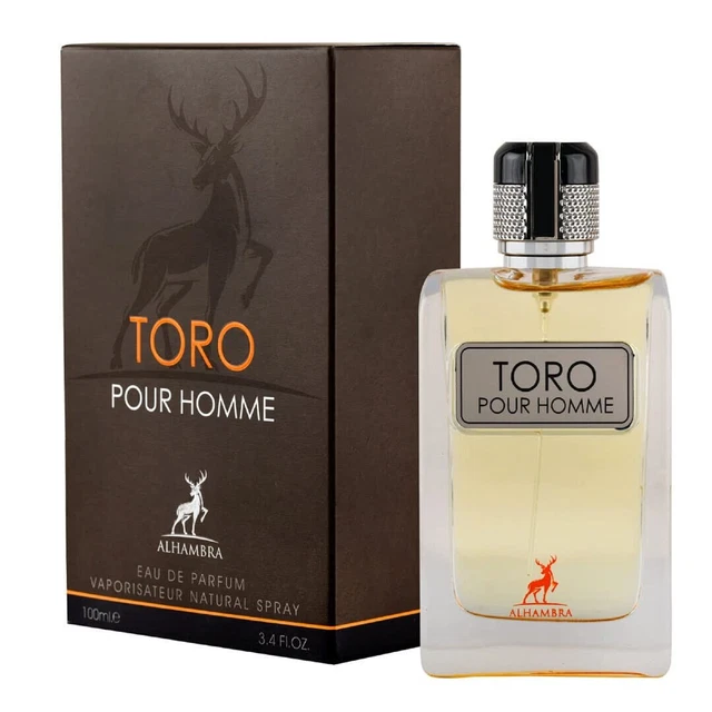 Alhambra Toro Pure Homme 100Ml Edp Bestseller Fragrance Personal Use & Gift