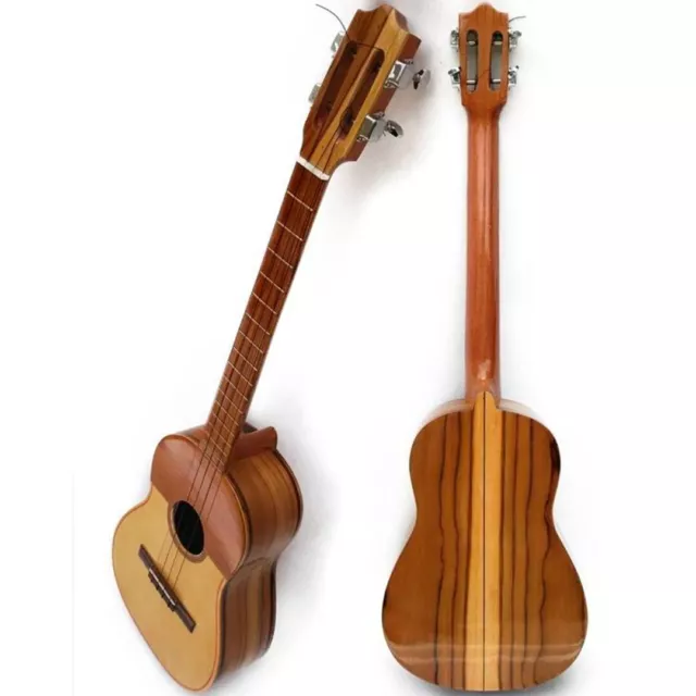 Cuatro Venezolano Madera Teca Lujo Profesional Luthier de Primera 17 trastes