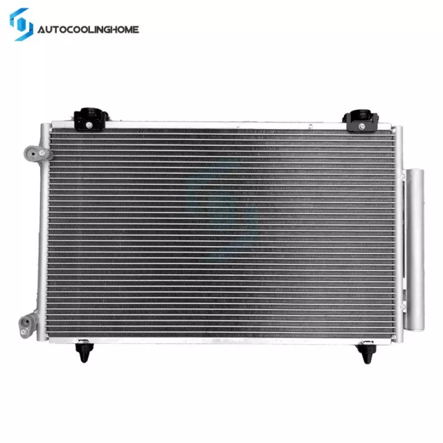 A/C AC Condenser Car Unit For 2005 06-2008 Toyota Corolla Aluminum Core + Drier