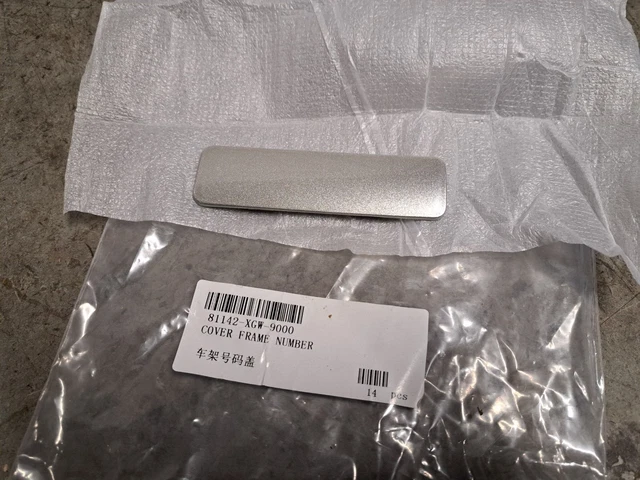 DIRECT BIKES DB50QT-A Retro Scooter Frame Number VIN Tag Cover Panel ...