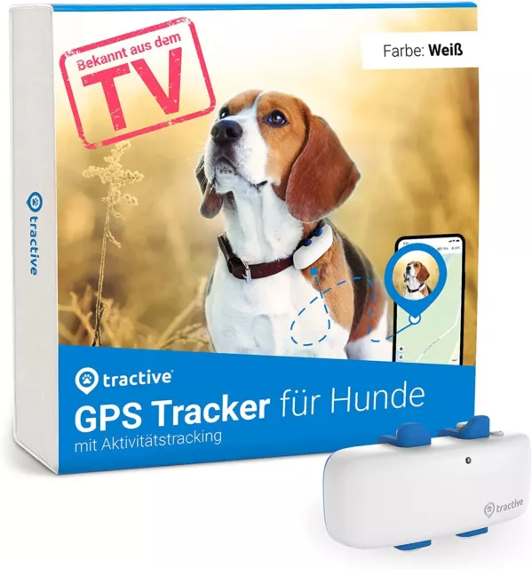Tractive GPS Tracker für Hunde. Empfohlen von Martin Rütter. Live-Ortung. Unbegr