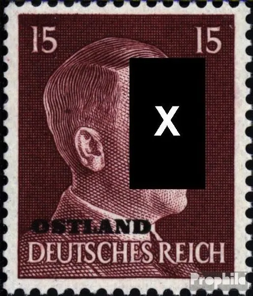 Briefmarken Ostland (Dt.Bes.2.WK.) 1941 Mi 9 gestempelt