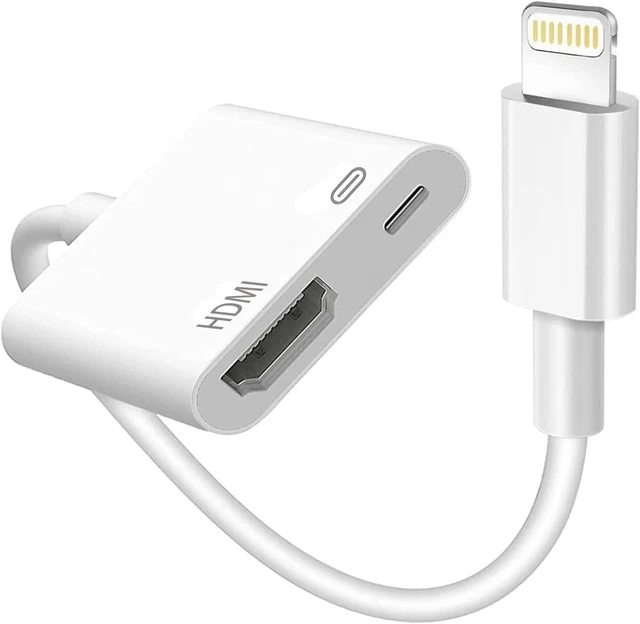 LIGHTNING TO HDMI Digital TV AV Adapter 1080P HDMI Cable For Apple iPad