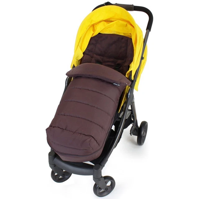 XXL großer Luxus-Fußmuff und Futter für Mamas und Papas Armadillo - heiße Schokolade
