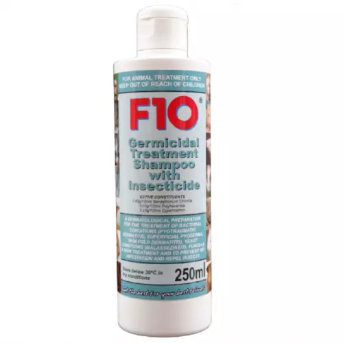 F10 Germicidal Treatment Shampoo Dog Insecticide 250ml Pet Shampoo