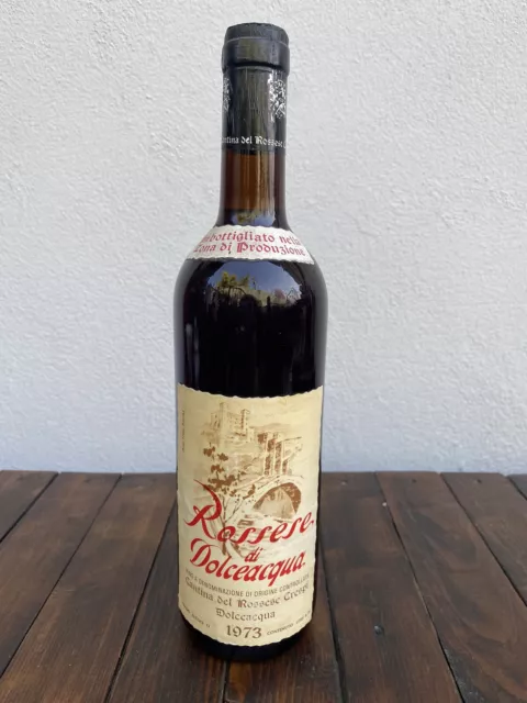 Vino Rossese di Dolceacqua 1973