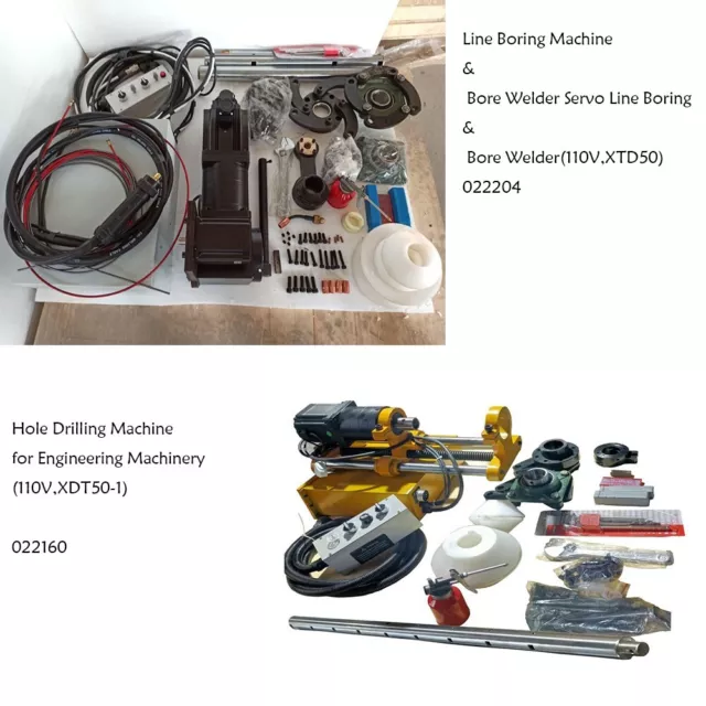 Portable Line Boring Machine 110V XTD50 Hole Drilling Machine for Engineering Ma