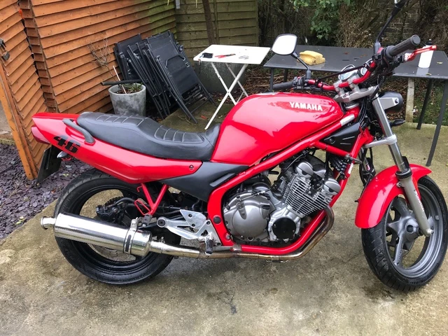 1997 YAMAHA XJ600N red naked street fighter 600cc motorbike