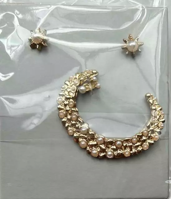 12.5" Integrity Toys~Bijou Elyse Jolie Gold Jewelry Set~Necklace Earrings Ring