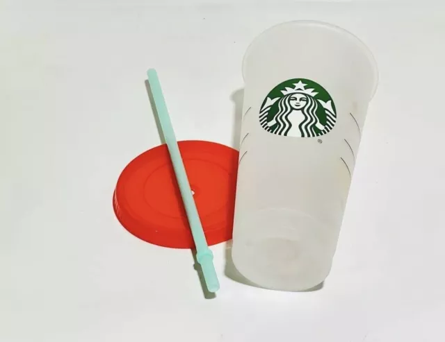 Starbucks Summer 2021 Color Changing Confetti Swirl Reusable Cold Cup NEW 2