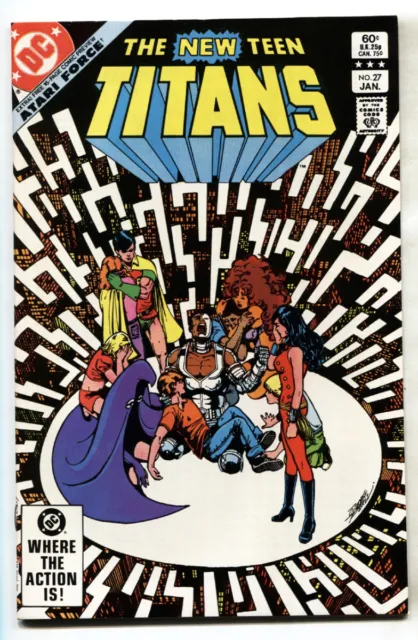 NEW TEEN TITANS #27 comic book-Preview of Atari Force-NM-