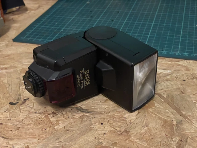 Sunpak Power Zoom 4000AF Flash CA For Canon
