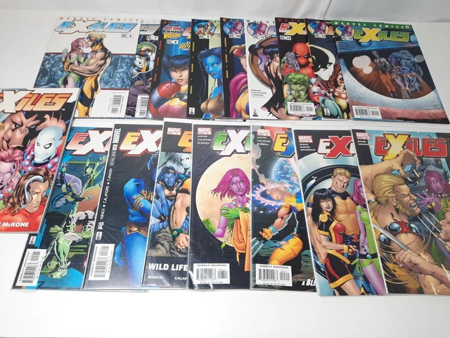 Exiles 6 - 17  Marvel Comics With Random Issues 43 45 19 59