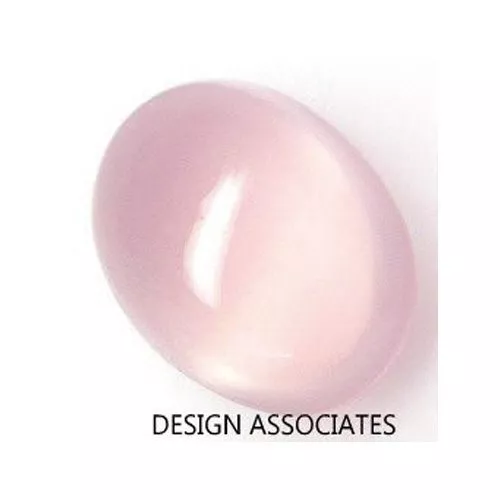 Rose Quartz Oval Cut 20 X 15 Mm All Natural Aaa Cab