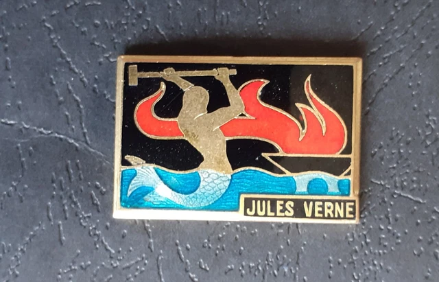 INSIGNE NAVIRE ATELIER  JULES VERNE  - DRAGO Déposé
