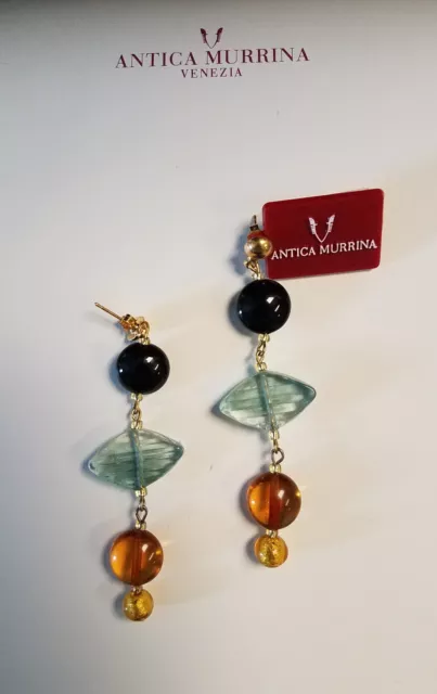 Antica Murrina Murano Glass Miami Earrings