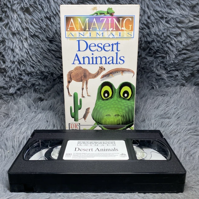 Henrys Amazing Animals Desert Animals Vhs Tape Disney Channel Tv Show