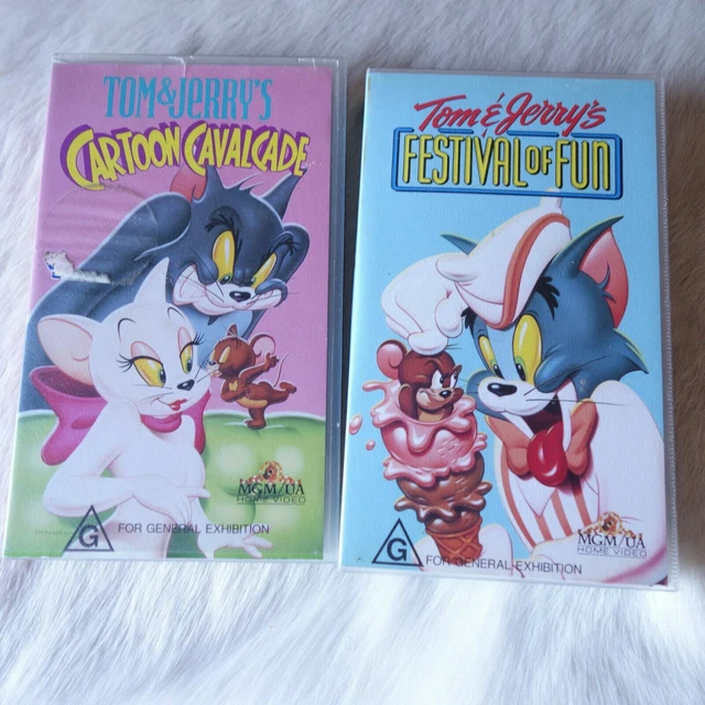 TOM AND JERRY VHS Vintage TOM AND JERRY lot TOM AND JERRY Movie TOM JERRY Film EUR 40,27