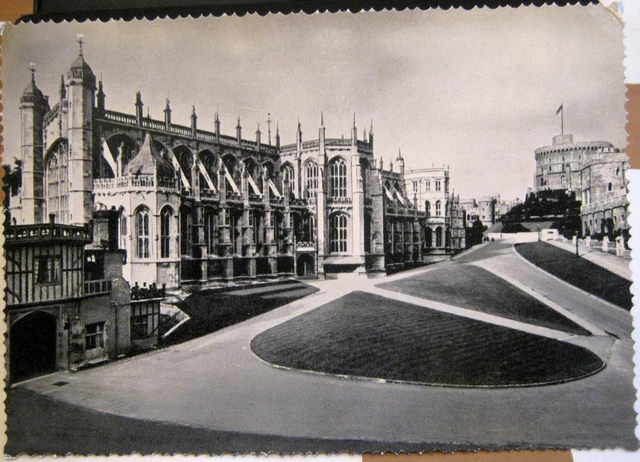 ENGLAND ST GEORGE'S Chapel and Windsor Castle - unposted EUR 5,65 ...