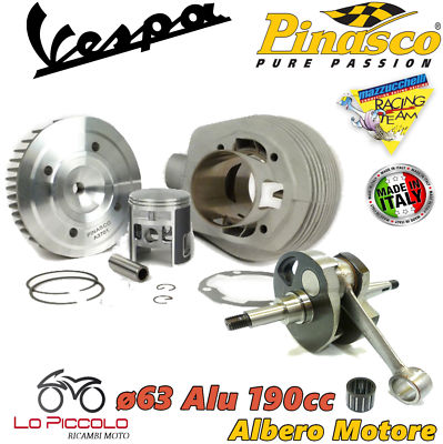 AMT Vilebrequin MAZZUCCHELLI Groupe Thermique Malossi Sp Ø12 Piaggio Ciao Px 50 