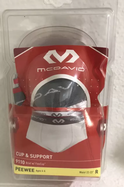 McDavid 9110 Peewee Flexcup slip, taille régulière 22-23