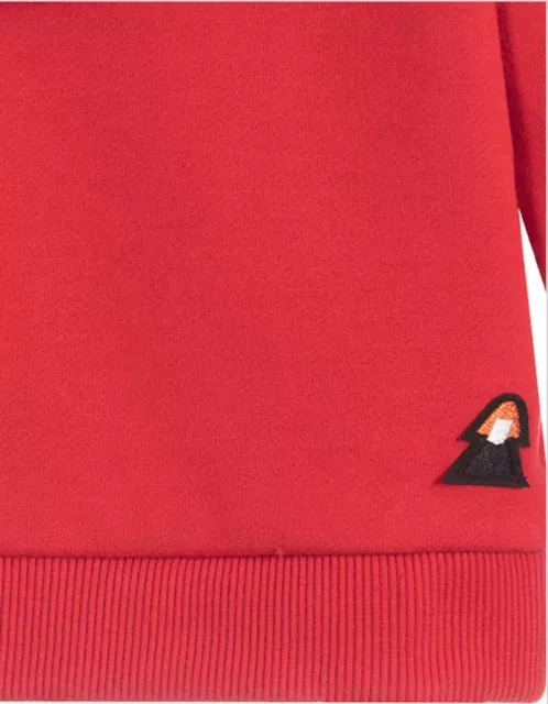 Sonia Rykiel Paris Mädchen rot ""Amulya"" Sweatshirt SS18 3